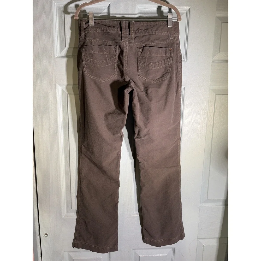 Royal Robbin's Gray Cotton/ Spandex Hiking Pants. Boot Cut. Sz 4